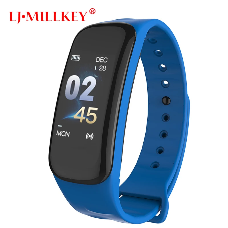 

Fitness Tracker Blood Pressure Smart Bracelet Heart Rate Monitor Call Reminder Sport Smart Band for Android IOS