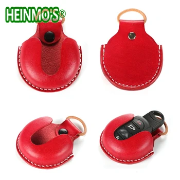

For Mini Cooper Accessories Genuine Leather Car Key Case Bag Cover Protect Holder For Mini Cooper Countryman R55 R56 F55 F56 F54