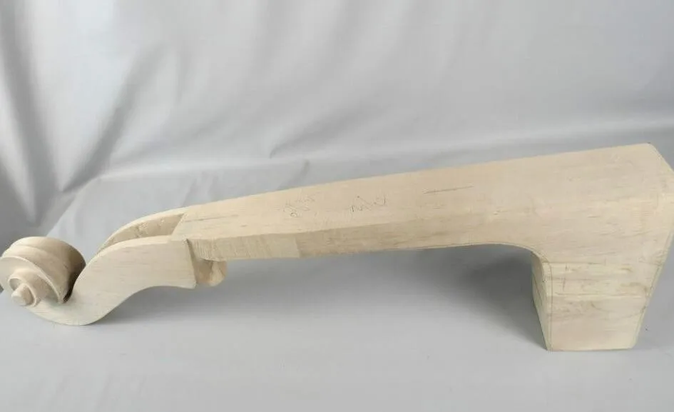 High quality 4/4 upright double bass neck maple wood