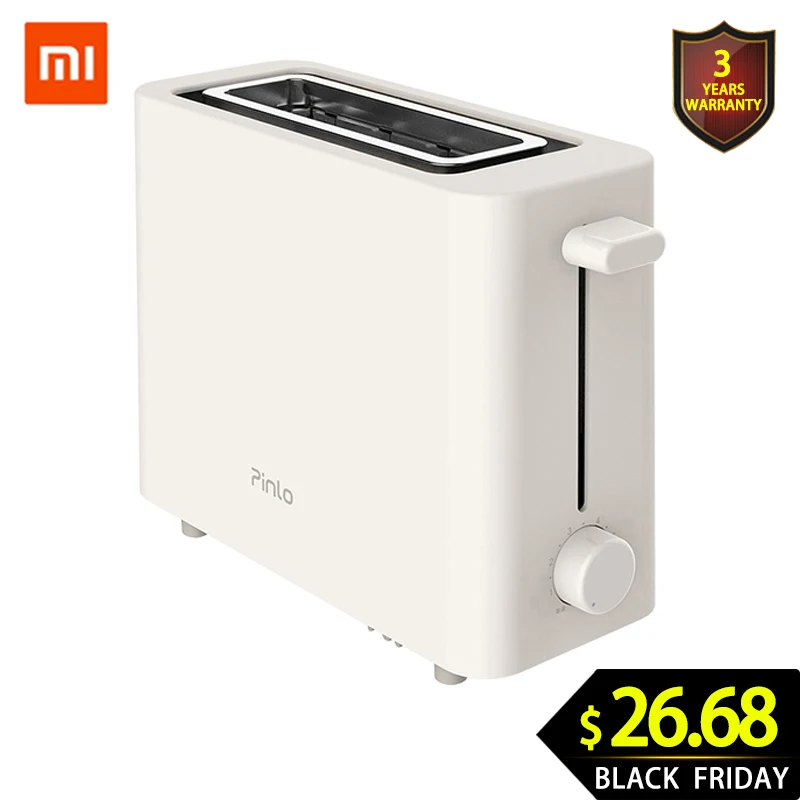 XIAOMI MIJIA Pinlo мини-тостер PL-T050W1H тостеры печь выпечка кухонная техника для завтрака хлеб сэндвич машина быстрая безопасность