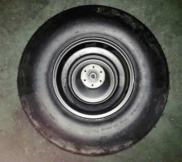 18 дюймов 60V1000W расширить мотор 225/55-8 шины вакуумных шин электрическое колесо мотоцикла бесщеточный non-Эпицентр деятельности шестерни двигателя - Цвет: Front wheel