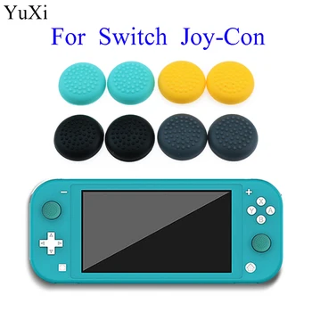

YuXi Rubber Silicone Cap For Nintend Switch Lite Controller Thumbstick Thumb Stick Pretect Cover Case Skin Joystick Grip Shell