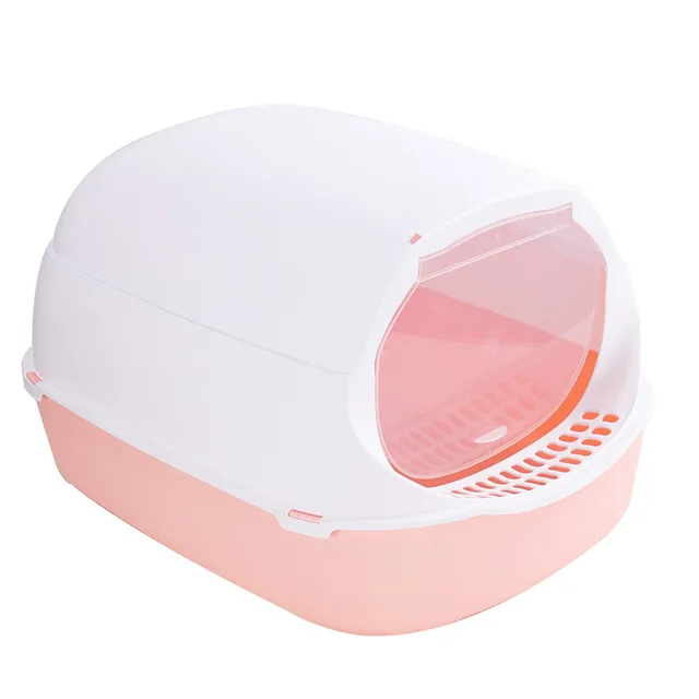 Cat Litter Box Fully Enclosed Cat Toilet For Kittens Pet Supplies Pet Litter Box Cat Supplies Pet Cleaning 1