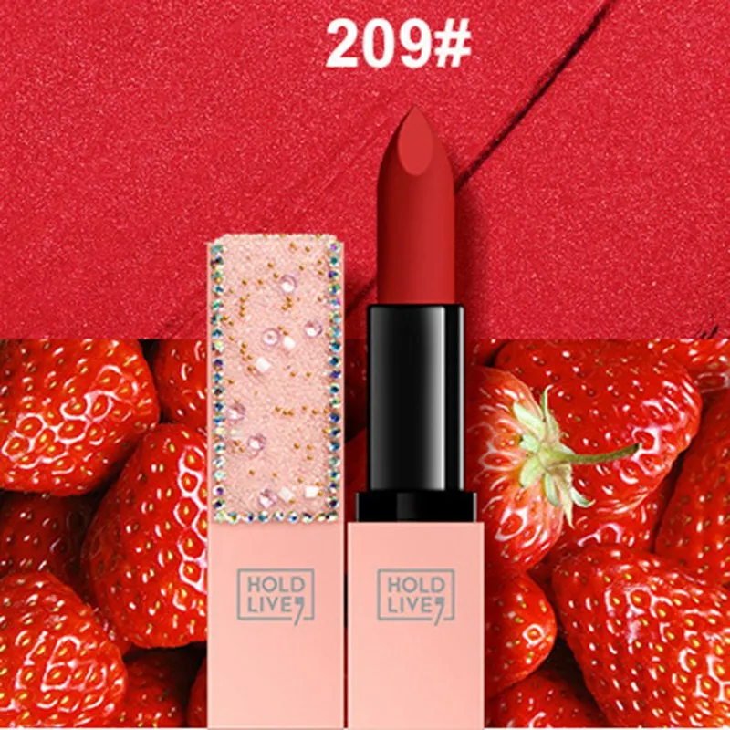 8 Colors Shimmer Matte Lipstick Long-lasting Easy To Color Non-stick Cup Moisturizing Lipstick Cosmetic