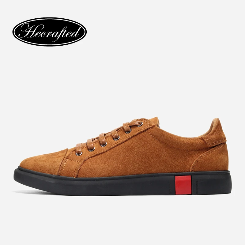 Zapatos de cuero marrón para hombre, cuero genuino, diseño de lujo, de marca de moda Casual para hombre # A1688|Zapatos de hombre| -