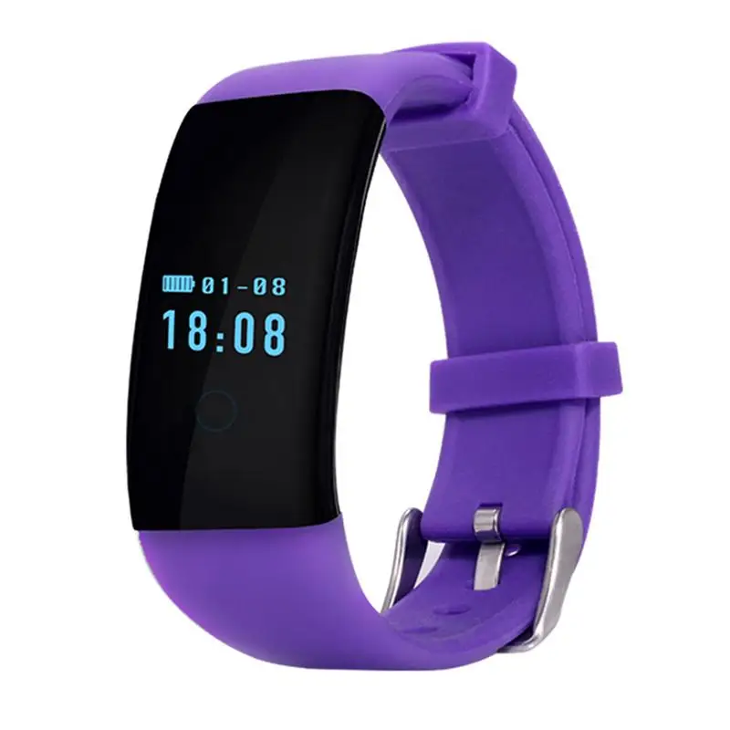 

Smart Bracelet Fashion Waterproof Bluetooth 4.0 Fitness Tracker Pedimeter Heart Rate Monitor Health Sleep Monitor