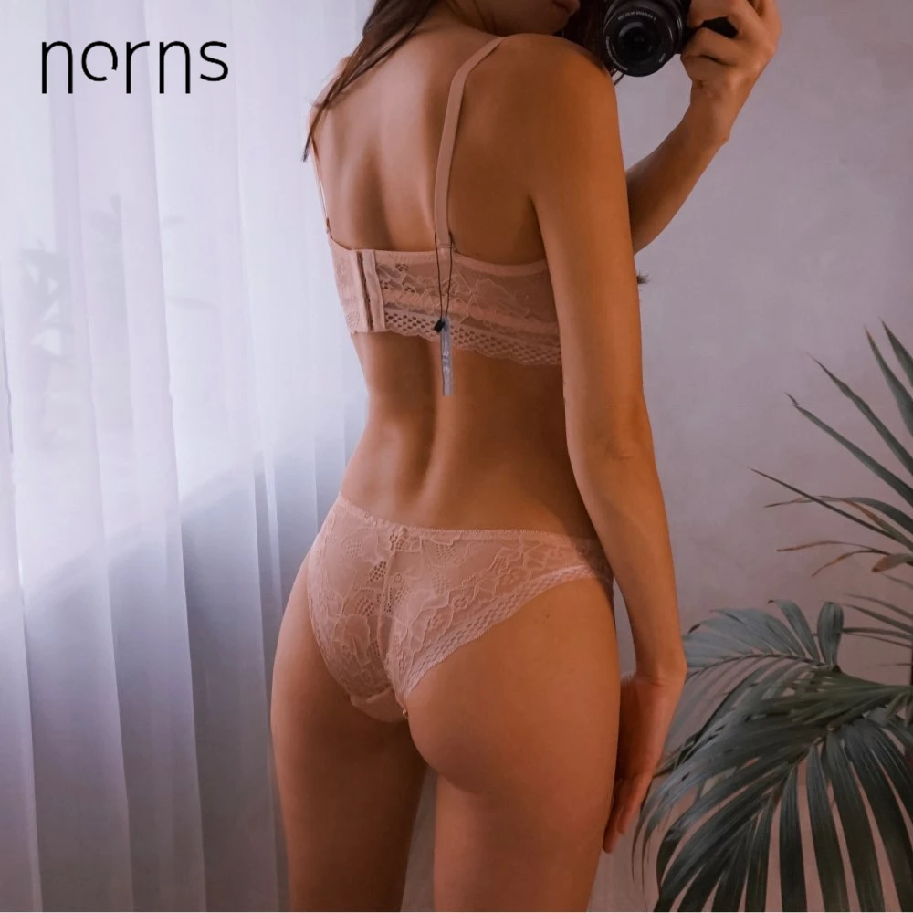 Norns пуш ап бюстгальтер с получашечками короткие комплекты Однотонный женский и