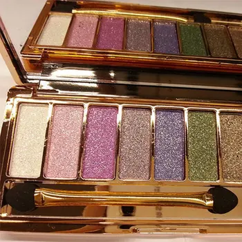 

9 Colors Eyeshadow Palette Waterproof Long-Lasting Shimmer Shining Glitter Eyeshadow Eye Makeup Beauty Cosmetic for Women