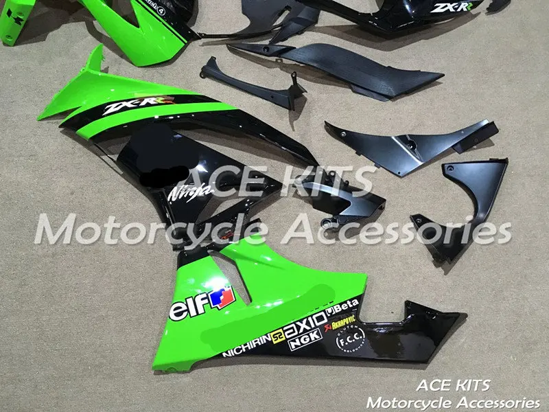 Мотоциклетный обтекатель abs для kawasaki Ninja ZX6R 636 2009 2010 2011 2012 впрыска топлива Bodywor все сорта цветной no 28