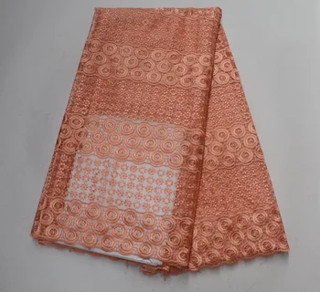 

Latest African Laces Fabrics Embroidered African French Lace Fabric Cheap African French Net tulle Lace Fabric