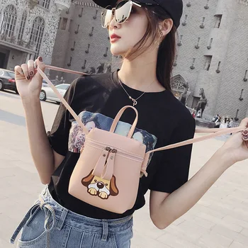 

2020 New MINI Women's Shoulder Pack Mobile Phone Bag Mini Backpack Bag Pink Backpack