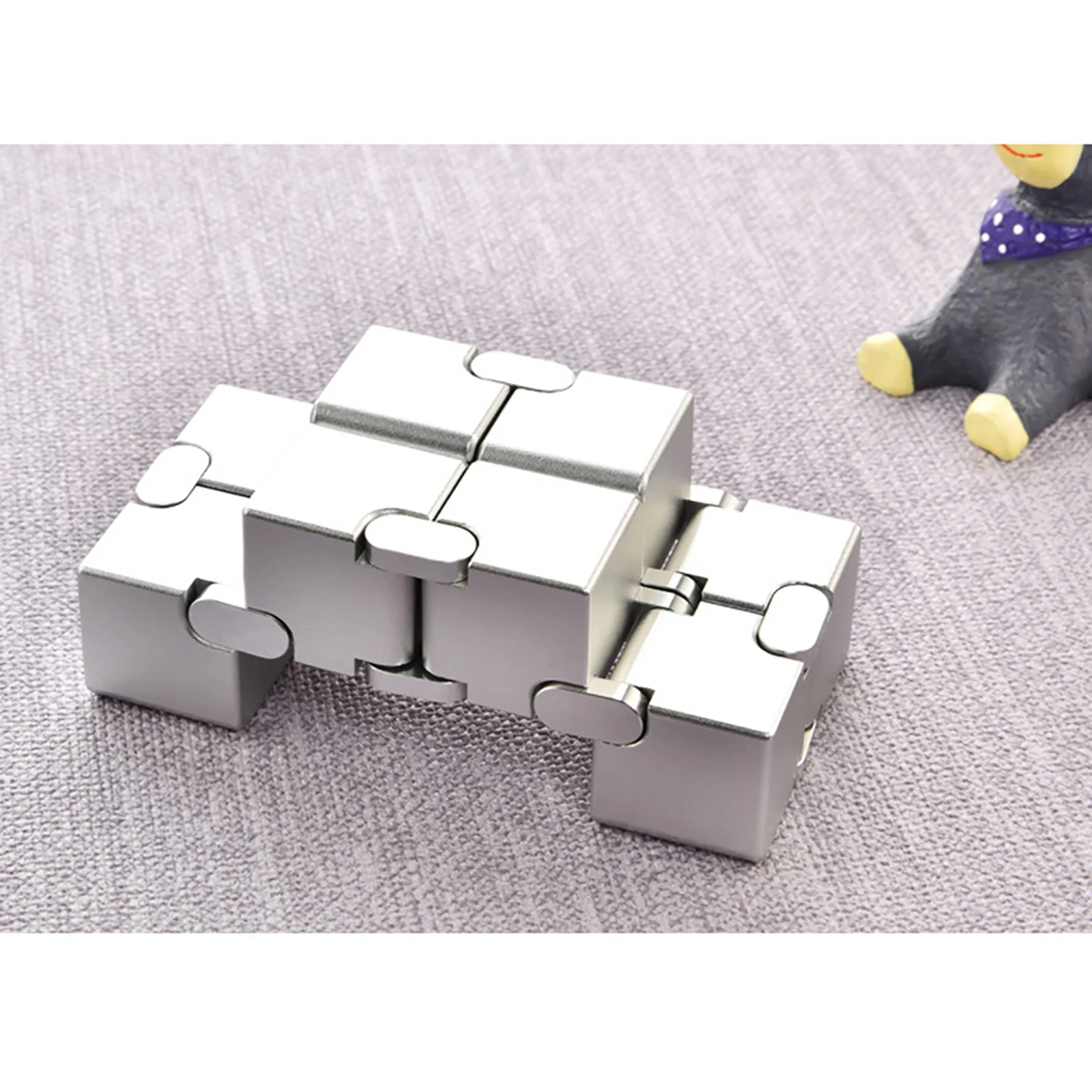 Alloy Infinity Magic Cube Children Adult Decompression Toy Puzzle Toys Relieve Stress Funny Hand Game 2 Alloy Infinity Magic Cube Children Adult Decompression Toy Puzzle Toys Relieve Stress Funny Hand Game 2