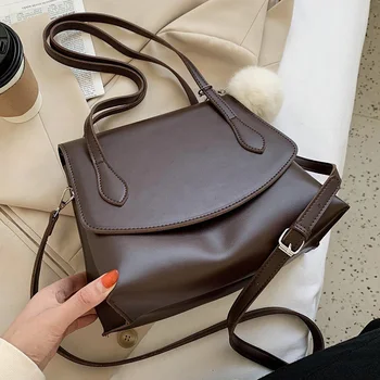 

High Capacity Designer PU Leather Shoulder Bags for Women 2021 Handbags Travel Luxury Hand Bag Female Large Shoulder Bag