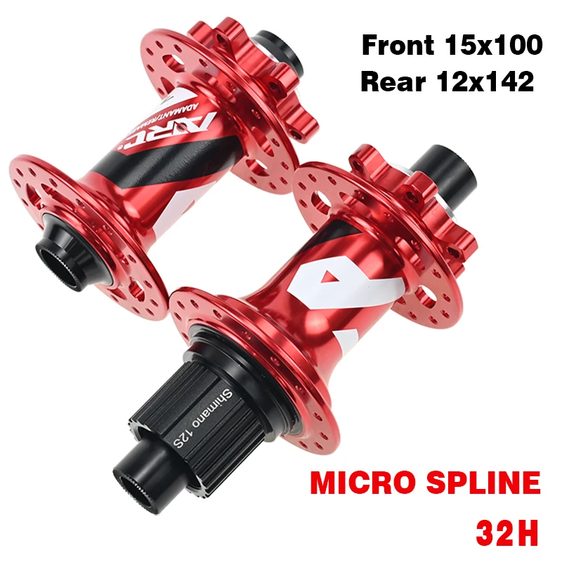Moyeu de disque en fibre de carbone pour vélo VTT, 32 trous Boost, 6 roulements, 6 cliquets, 8 vitesses, 9 vitesses, 10 vitesses, 11 vitesses, 12 vitesses, 13 vitesses, 110mm x 15mm, 148mm x 12mm  18