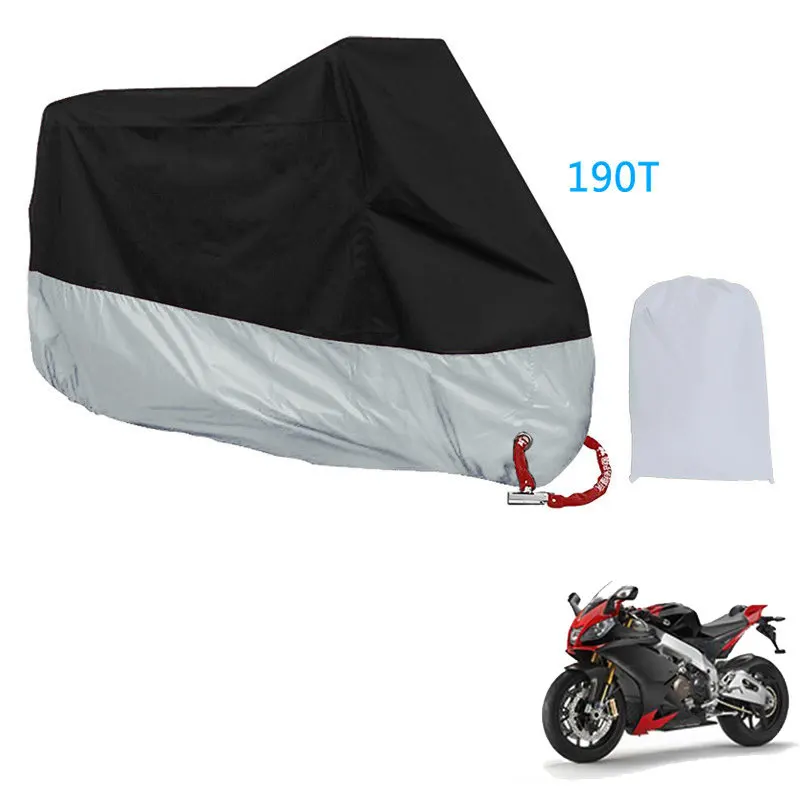 190T чехол для мотоцикла M L XL XXL XXXL наружная защита от ультрафиолетового излучения