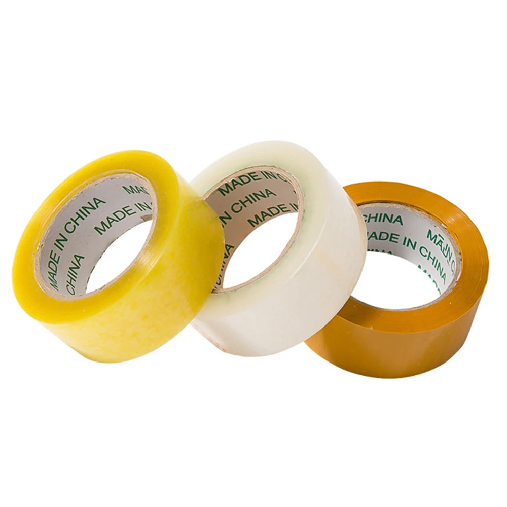 

4.5CMx100M Sealing Tape Packing Label Clear Carton Box Sealing Packaging Tape Waterproof Adhesive Tape Home Supplies