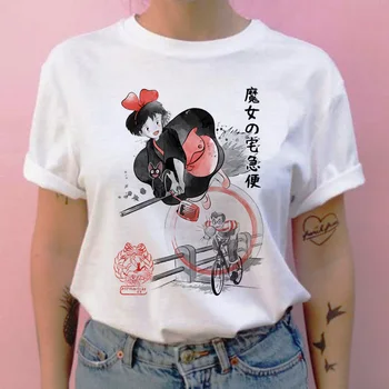 

totoro Spirited Away t shirt female streetwear cartoon new tshirt women japanese ulzzang clothes t-shirt top tee shirts ulzzang