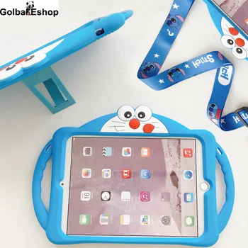

Kids Tablet Case For iPad 9.7 2017 2018 iPad Mini 1 2 3 4 5 Pro 9.7 Pro 10.5 Air3 10.2 7th Cartoon Silicon Stand Tablet Cover