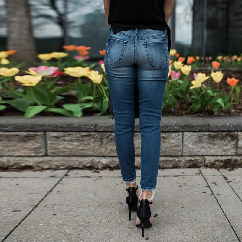 Цвет: черный, синий мотоциклетные байкерские ZipJeans Для женщин Тонкий Средний Высокая талия стрейч джинсовые узкие штаны Motor Jeans Для женщин джинсы Mujer