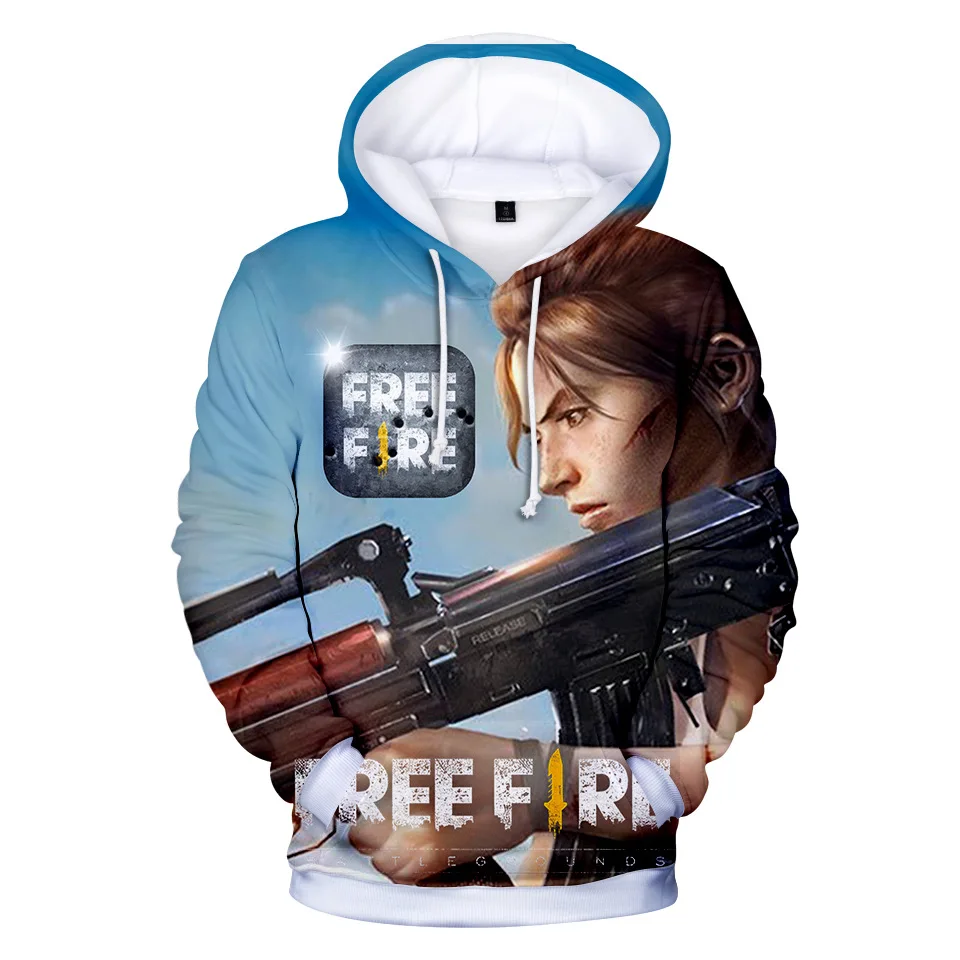 

Shooting Game Free Fire 3D Print Men Hoodies Sweatshirts Boys Girls Kids Streetwear Hip Hop Funny Hooded Jacket Male Tracksuit