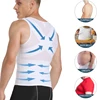 Mens Slimming Body Shaper Gynecomastia Compression Shirts Tummy Control Shapewear Chest Abs Slim Vest Waist Trainer Male Corset ► Photo 3/6