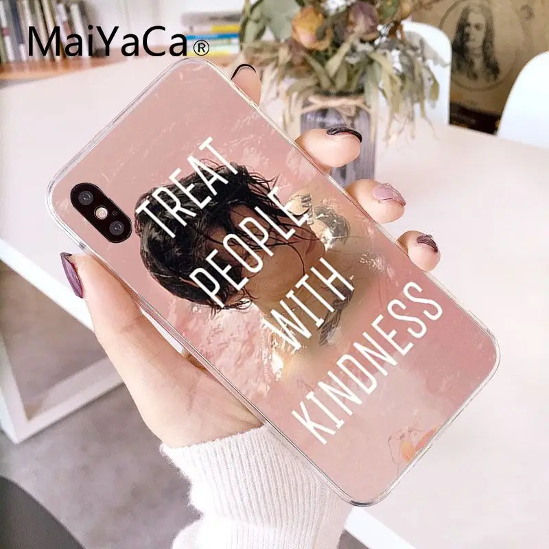 Чехол для телефона MaiYaCa Harry Styles для iPhone 6S 6plus 7plus 8 8Plus X Xs MAX 5 5S XR 10 - Цвет: A13