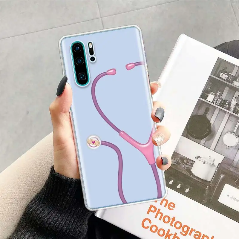 Чехол для медсестры медицинской медицины для huawei P20 P30 P Smart Z Plus P10 mate 30 10 20 Lite Pro силиконовый чехол для телефона