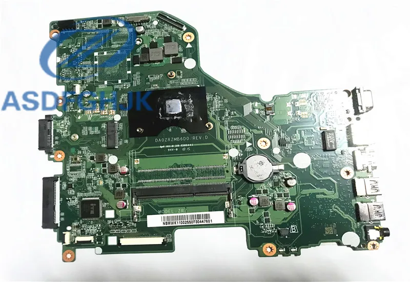 Для acer Alta qualidade Para Aspire E15 DA0ZRZMB6D0 E5-522 Материнская плата ноутбука Протестировано