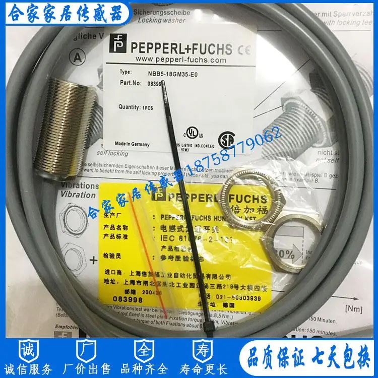Pepperl+ Fuchs Индуктивные бесконтактные переключатели NBB5-18GM35-E0 NBB5-18GM35-E2