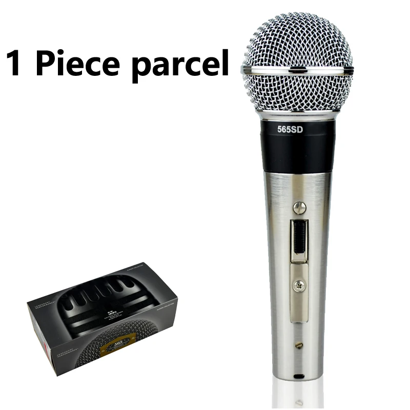 studio microphone 565SD Microphone Classic Unisphere Vocals microphone for performance stage singing gaming headphones with mic Microphones