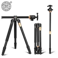 Qzsd Q999H Aluminium Camera Statief Video Monopod Professionele Uitschuifbare Statief Met Quick Release Plaat En Balhoofd