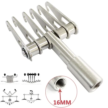 

6 Finger Replacement Convenient Puller Claw Hook Car Body Tool Dent Repair Durable Adjustable Accessories 16mm Thread For Slide