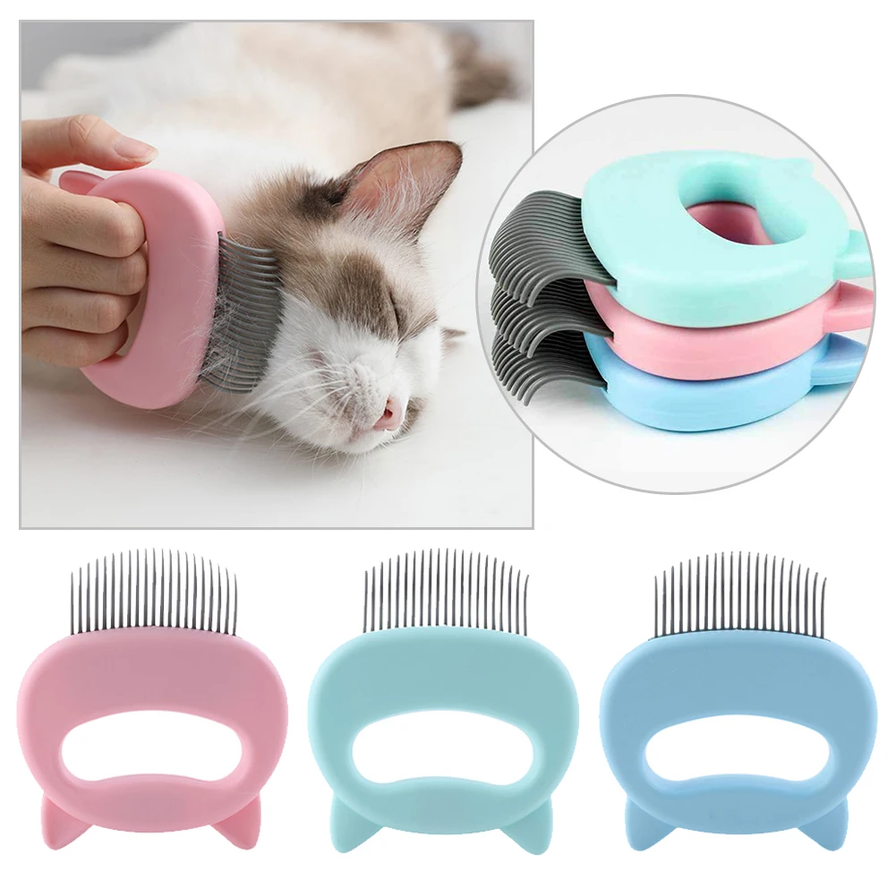 

Pet Massage Brush Shell Shaped Handle Pet Grooming Massage Tool To Remove Loose Hairs Only For Cats and Dog Cleaning Dropship