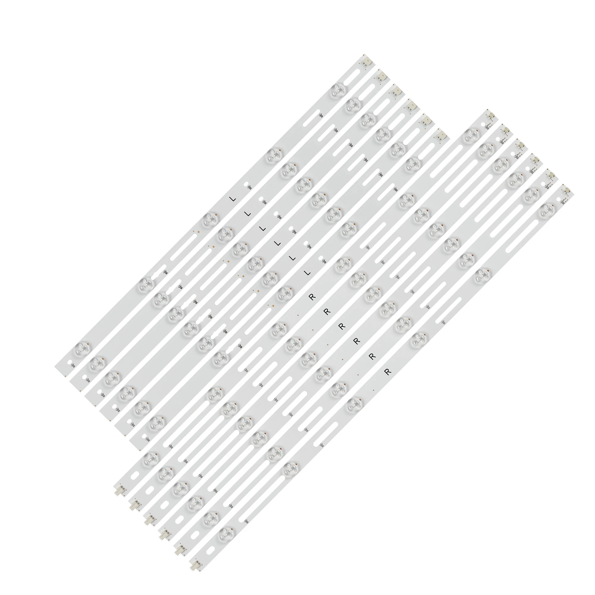 Conjunto Tira Retroiluminação Led para 49put4900 49pfs5301 49puf6701 Evtlbm490e0601-ak r Evtlbm490e0501-aj 01n27 01n28 Lbm490e0601 12 Peças