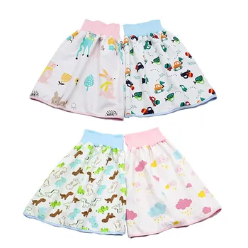

New Cotton Baby Diaper Skirt Baby Cloth Diaper Leak-proof Mattress Washable Children Urine-proof Bed Skirt Pants Nappy Changing