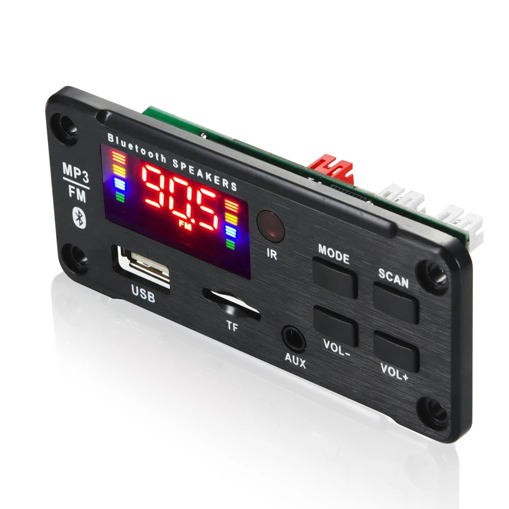 sony mp3 player Placa amplifier cadora 50W Player Decoder Board 5V-18V Bluetooth-compatible 5.0 Car FM Radio Module TF USB AUX WMA Player Decode samsung mp3 player