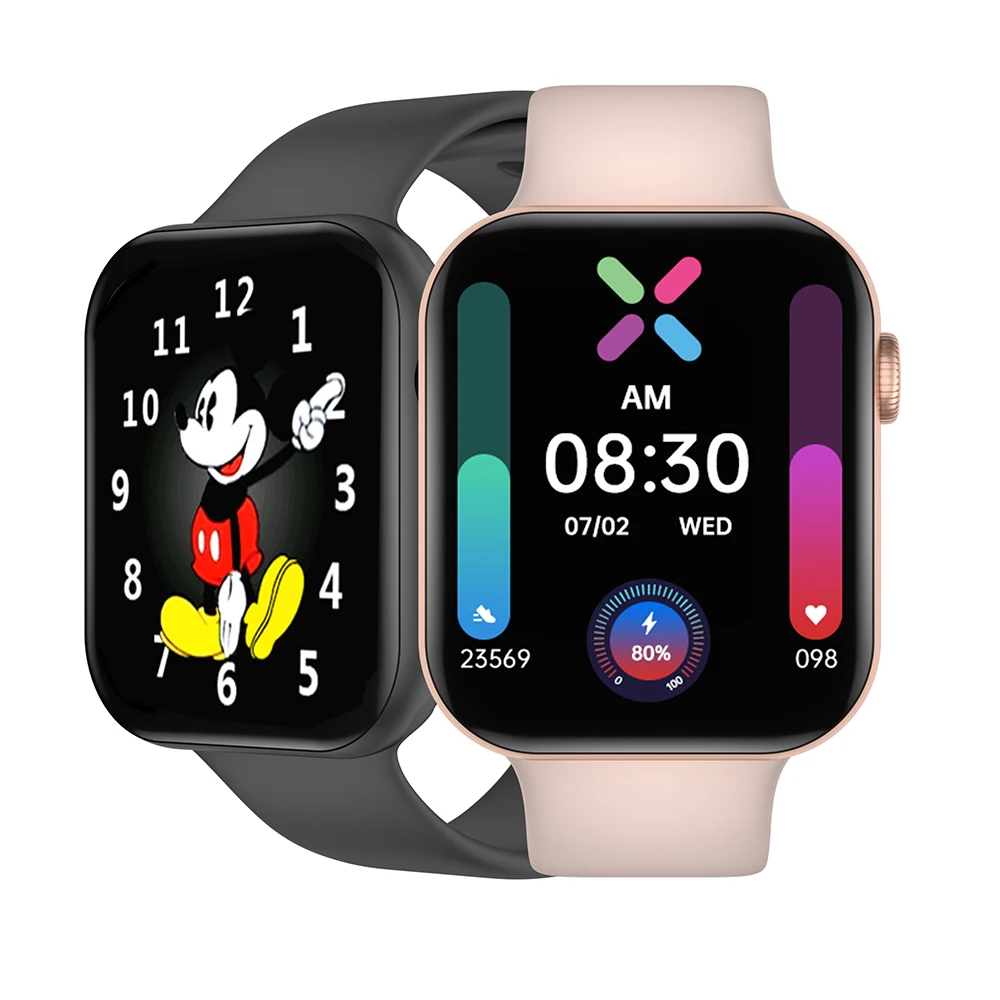 IWO FK78 Smart Watch GPS Track Buletooth Call 1.78 Inch Amoled Screen  Mickey Wallpaper Custom Dial Smartwatch Men Factory Outlet|Smart Watches| -  AliExpress