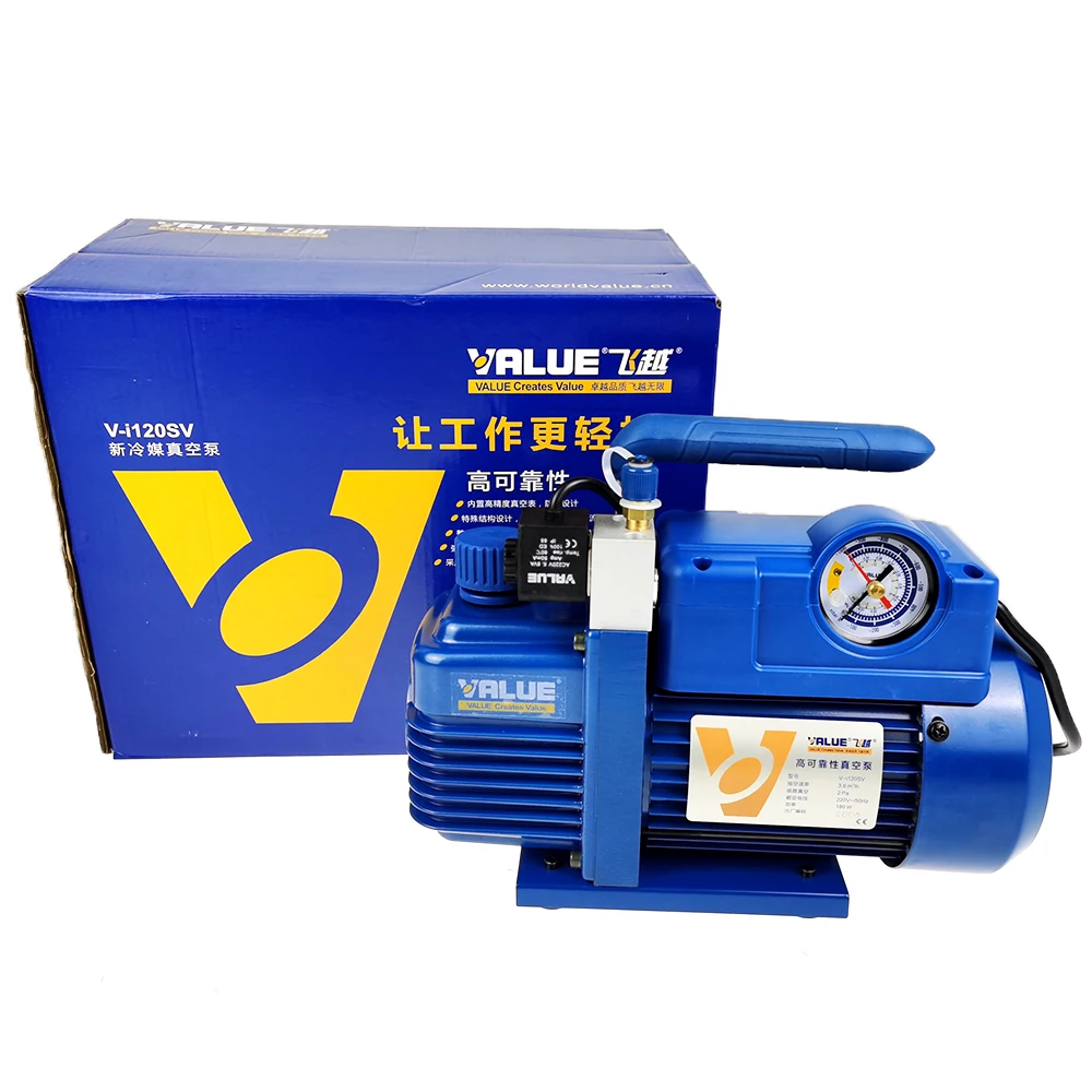 

V-i120SV Experimental Filtration Integrated Single-phase Single-stage New Refrigerant Vacuum Pump