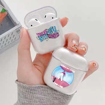 

Fashion Harry Styles Fine Clear Earphone Case For Airpods 1 2 3 Soft Silicone Wireless Bluetooth Earphone Cover For Air Pods pro