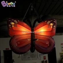 Бинго®2*1,45 м высокий надувной светильник бабочка шар Идеально подходит для надувной сцены Декор