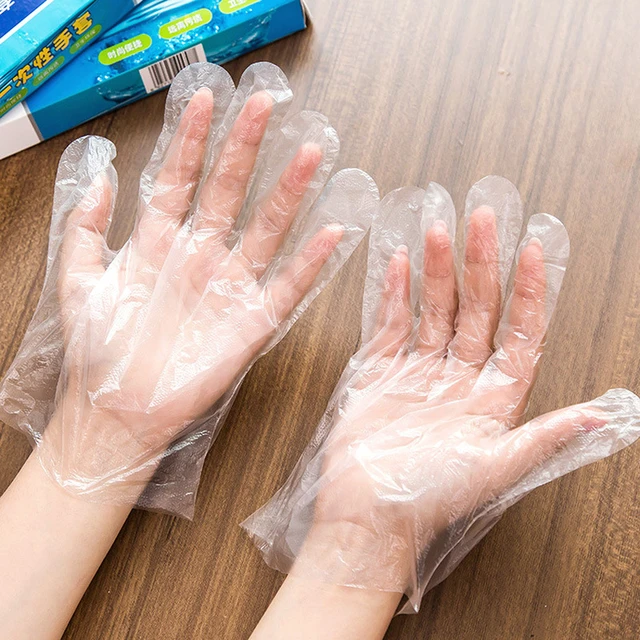 Gants de poulet en plastique à usage unique, gadget de cuisine écologique,  pour restaurant, livres alimentaires, 100/500/1000 pièces - AliExpress