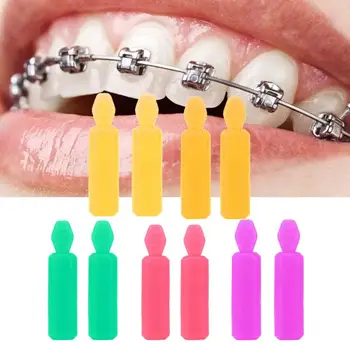 

2pcs/box Aligner Chewies Orthodontics Bite Teeth Chewies Teeth Dental Braces Orthodontics Oral Care smile veneers brackets