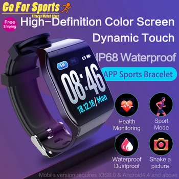 

KY117 Smart Bracelet Band With Heart rate Monitor ECG Blood Pressure IP68 Fitness Tracker Wrisatband Smart WatchPK KSS901 U8 A1