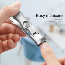 

Eco-friendly Nail Cutter Sharp Cuts Portable Stainless Steel Manicure Clipper Nail Trimmer Manicure Clipper 1 Set
