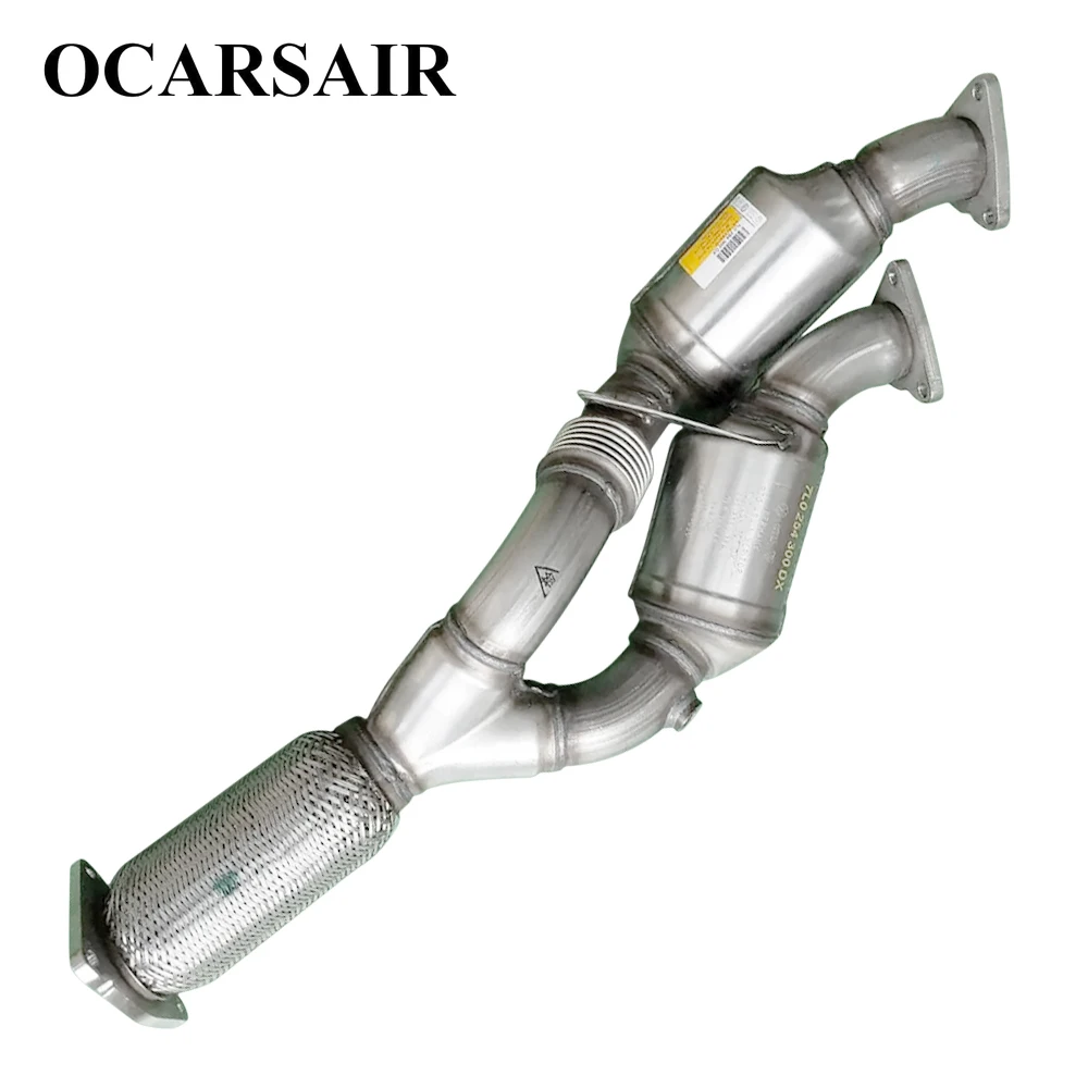 

Front Catalytic Converter New for Porsche Cayenne 3.2 V6 Base & Volkswagen Touareg 3.2 Oem#955113300AX 95511330000 7L0254300DX