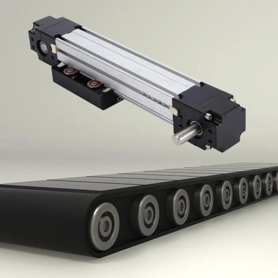 

Linear Bearing CNC Belt Drive Linear Motion Actuator Linear Guide Rail 100mm Stroke