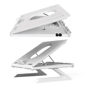 

Aluminum Alloy Adjustable Laptop Stand Save Time and Energy for Convenience Folding Bracket Lifting Cooling Holder