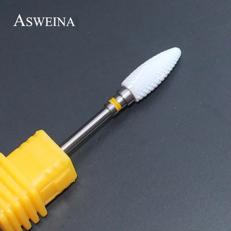 ASWEINA керамическая кутикула для очистки заусенцев сверло для ногтей ...