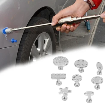 

ALEEPEE Special Suction Cup For Sheet Metal Zinc Alloy Gasket Remover Tools 8 pcs Car dent repair puller