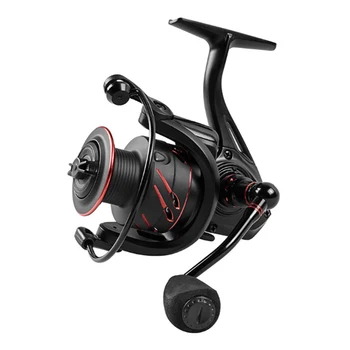 

Stainless Steel Fishing Reel 5.0: 1 Gear Metal Handle 10Kg Max Drag Power Smooth Sea Carp Full Metal Spool Spinning Reel New